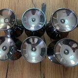 6 silver plated mappin & webb tumbler/cup