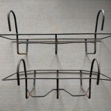 Vintage Twisted Iron Planter