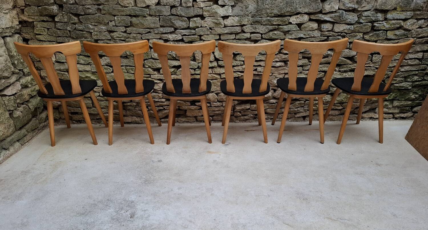 Set of 12 bistro chairs