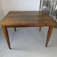 Golden oak table, farmhouse table 110 x 89 cm
