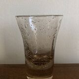 Set de 6 gobelets Biot rose des sables 1960 signés