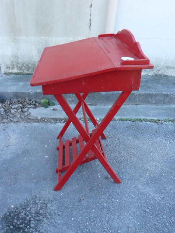 Bureau enfant vintage pliant