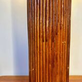 Large rattan lamp from the 60s/70s