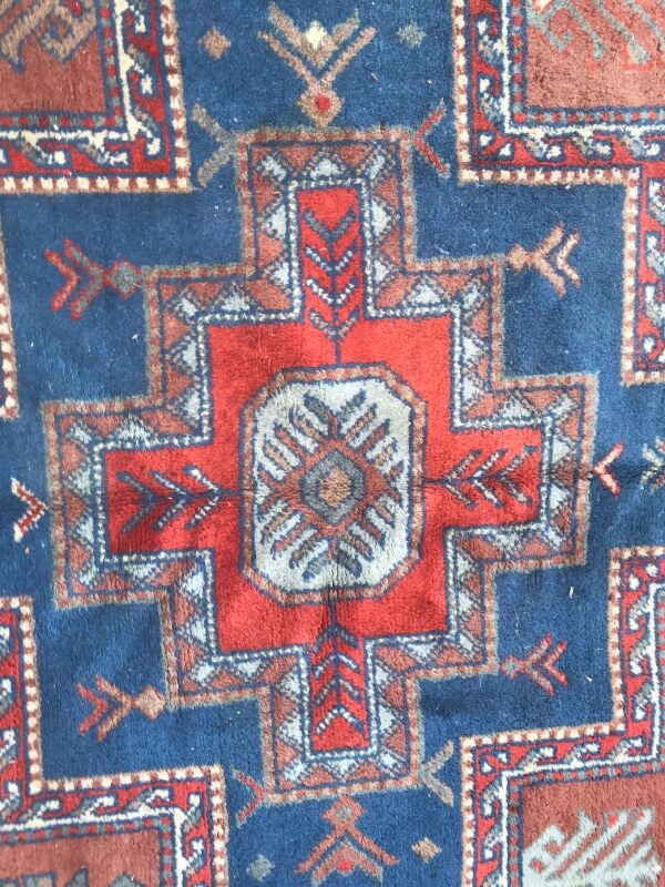 Carpet vintage sinkiang done hand 170 x 270 cm