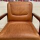 FAUTEUIL CUIR "DESIGN 1960".