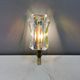 Availight wall lamp, transparent glass, rainbow effect hassel & teudt
