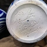 Série de 3 vases Burger Betschdorf  épis de blé