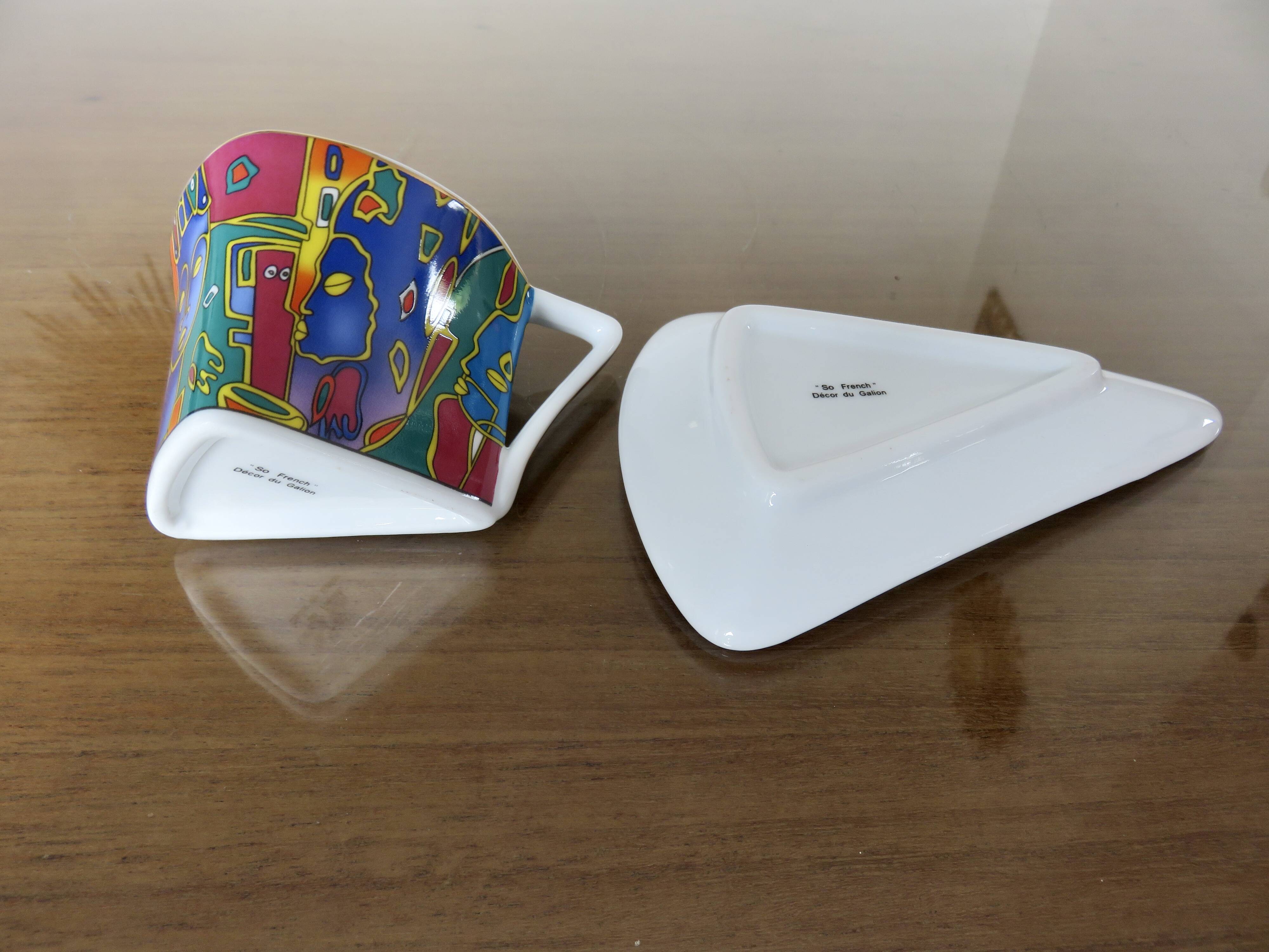 Galion "So French" coffee service, new in its box