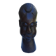 Large carved African head in exotic wood – Madagascar – 65 cm