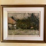 Lithograph signed and numbered in pencil by Bernard Gantner