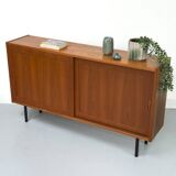 Danish Sideboard in Teak by Carlo Jensen for Hundevad & Co., 1960s