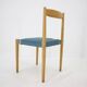Ensemble de quatre chaises de salle à manger design par Miroslav Navrátil, années 1970.