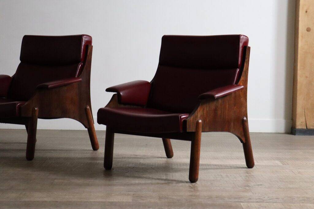 Paire de fauteuils de salon par Sormani, Italie 1965