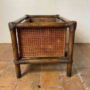 Bamboo and cane planter