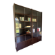 Large vintage library/display cabinet