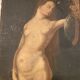 Oil on canvas nude woman XVIII signed