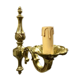 Sconce 1 bronze light in Louis XV style
