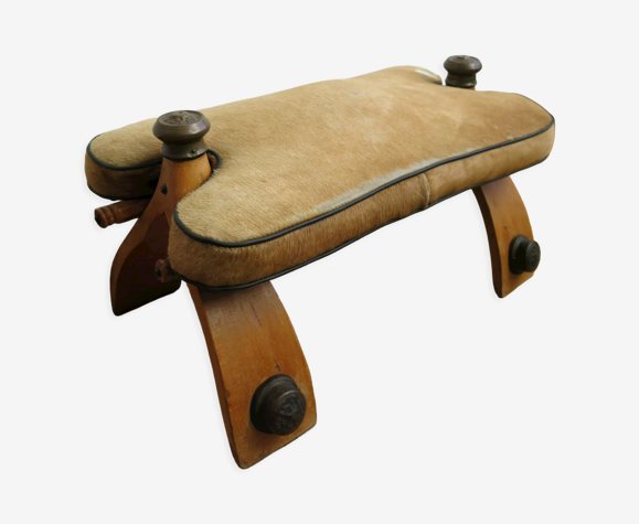 Tabouret selle de chameau