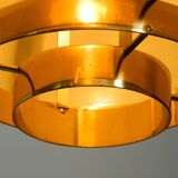 Beautiful Mid Century brass ceiling lamp from the Vereinigte Werkstätten