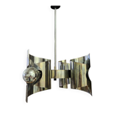 Vintage ceiling light with 4 lights, space age design.