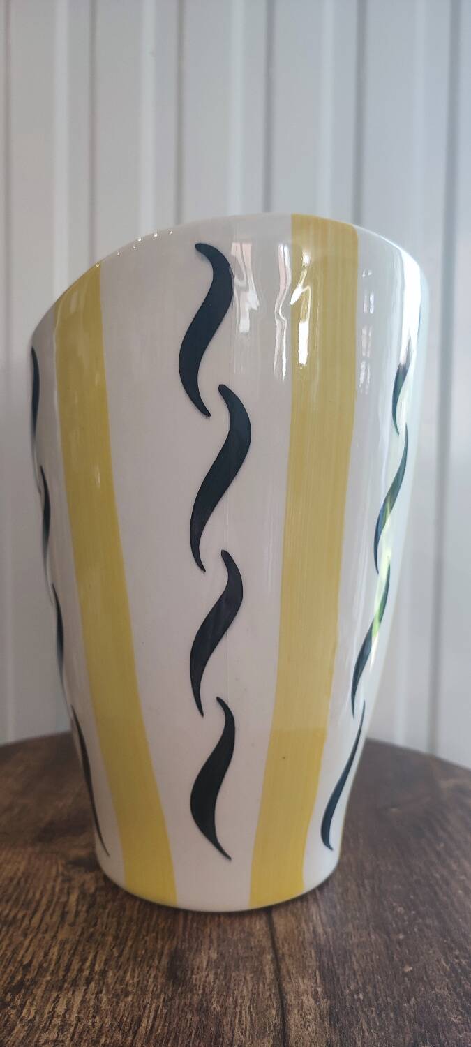 Vase faïence Saint Clément France années 60