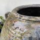 Large ancient jar in glazed terracotta