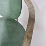 2 Belgo Chrom dinning chairs Memphis style