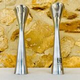 Scandinavian pair of candlesticks by Broste, Copenhagen circa 1970/1980.