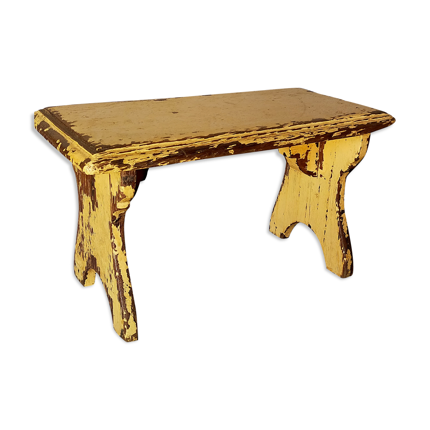 19th-century foot restings with old patina