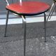 Paire de chaises simili skaï mid century vintage 1960