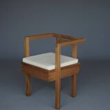 Dutch Design Architects Side Chair in pine, 1960s