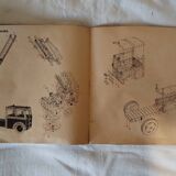 Lot of meccano with book (several models).