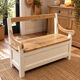 Redesigned wooden bench
