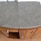 Bedside deco on marble old vintage