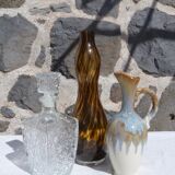 Murano turtleshell glass vase