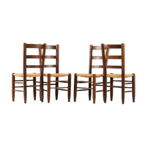 chaises rustiques années