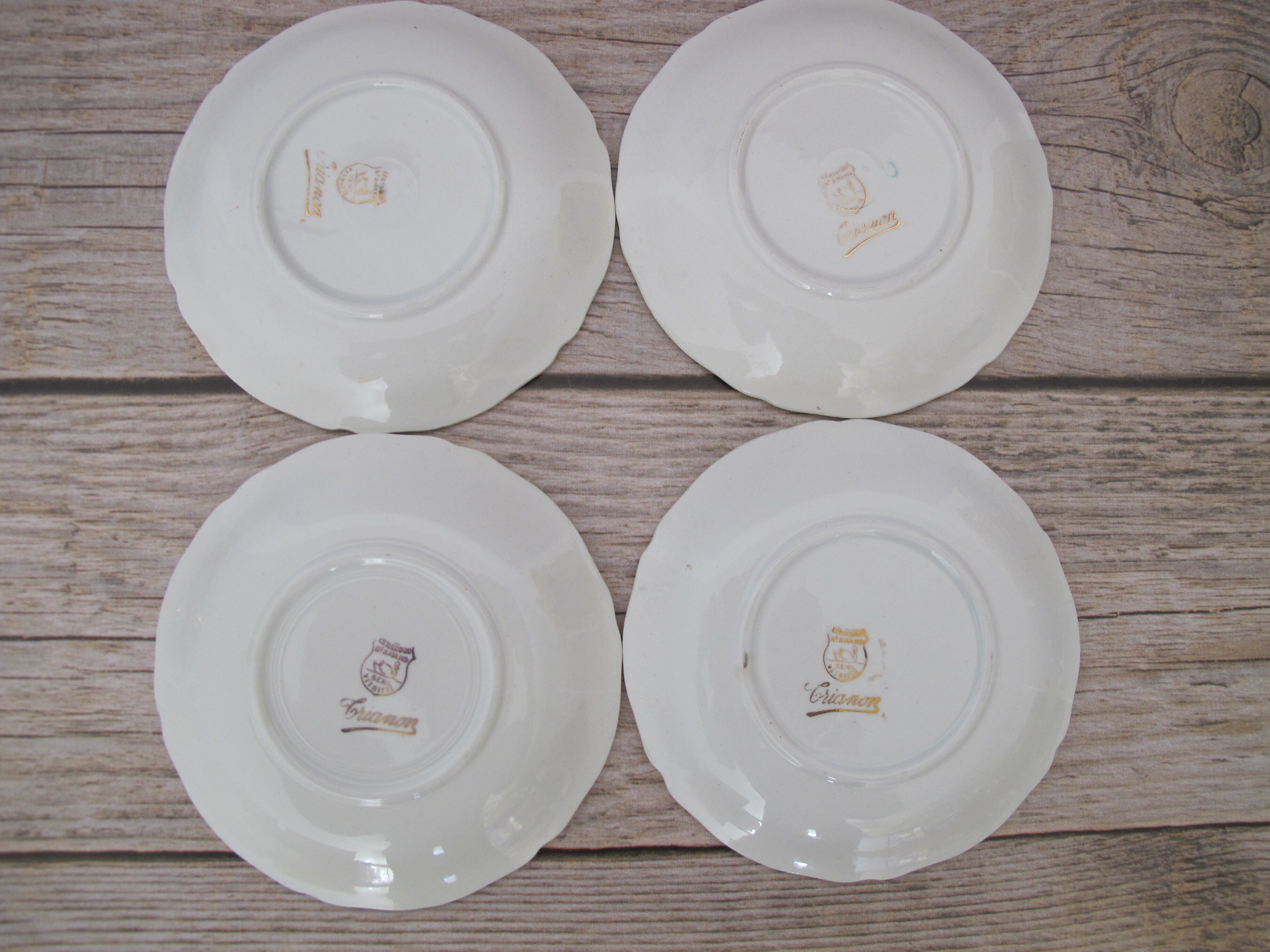 Saint Amand vintage 4 cups set.