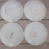 Saint Amand vintage 4 cups set.
