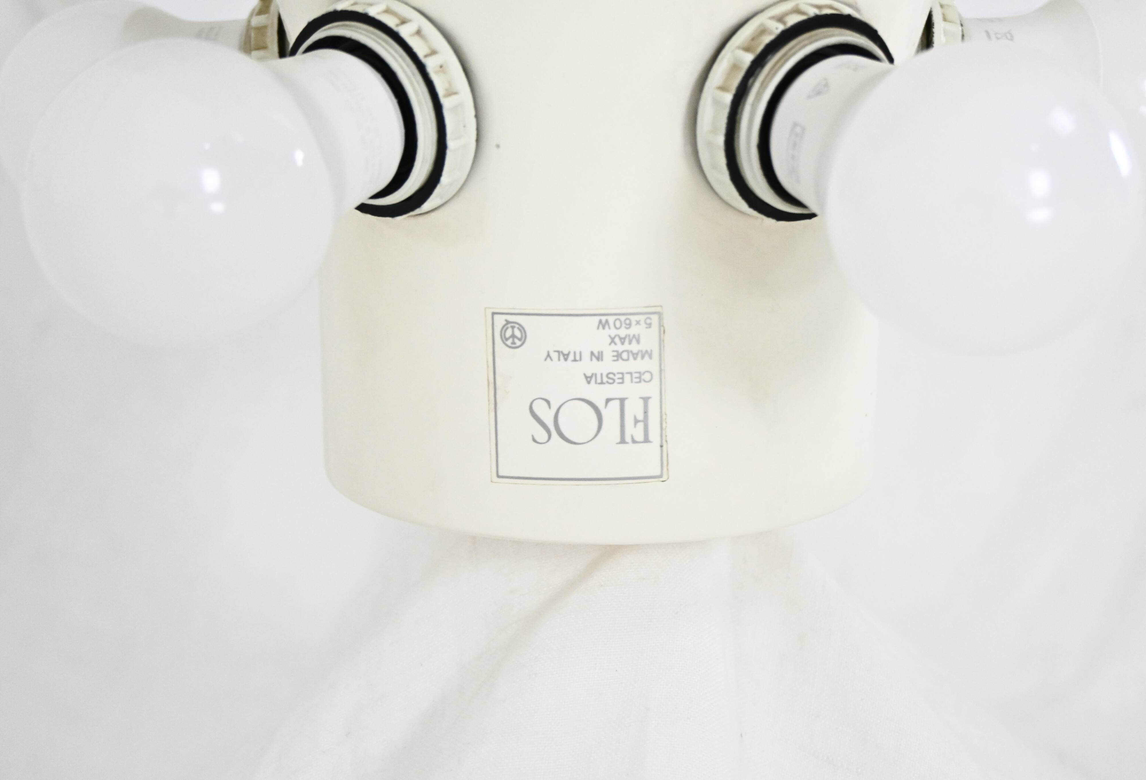 "Celestia" ceiling light by Tobia Scarpa for Flos, 1980s.