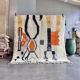 Beni M'rirt Berber rug 250 × 250 cm – Natural wool – Handmade in Morocco