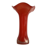 Blown glass vase