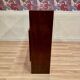 Bureau palissandre mural suspendu design scandinave 1950.