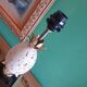 Ostrich egg lamp, Oxford model, Maison Barbier, 70'S