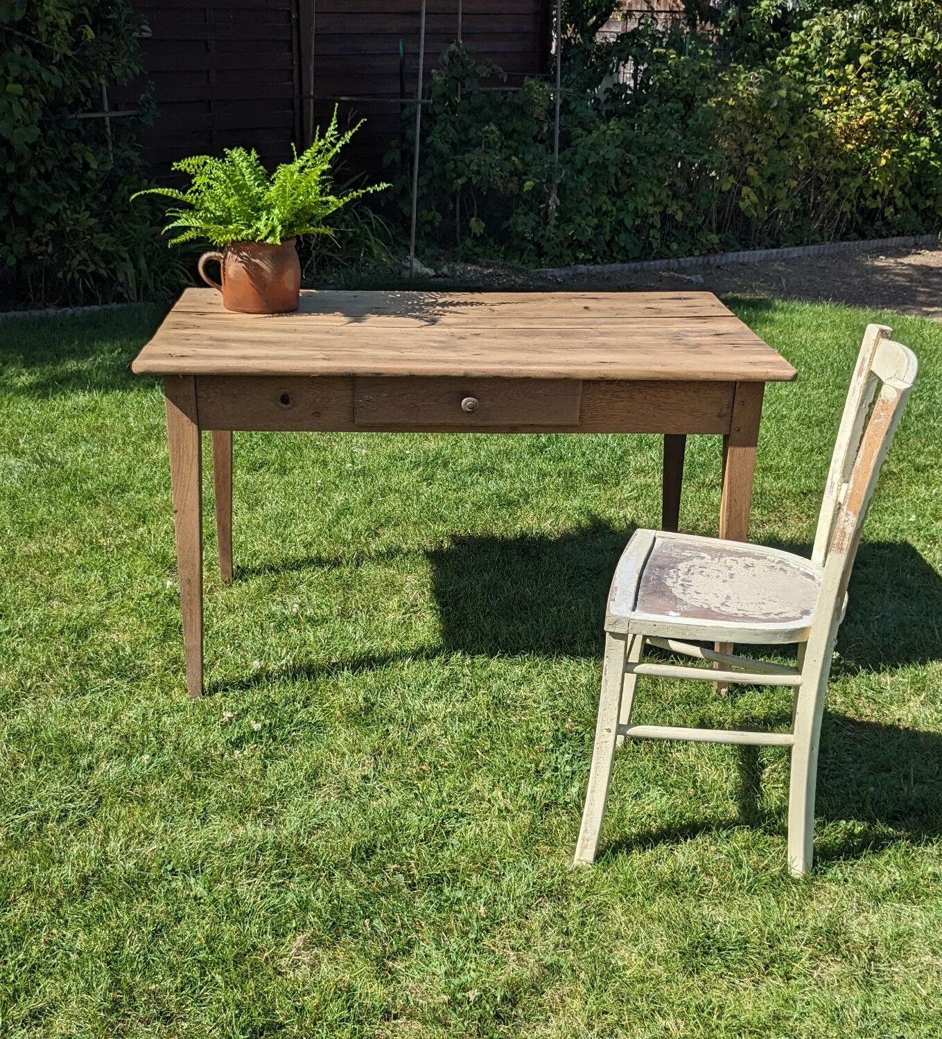 Vintage farm table