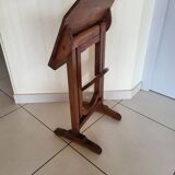 Walnut pedestal table
