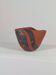 Vintage ceramic vase with sgraffito decoration, Rudi Stahl, Germany, 1950s.