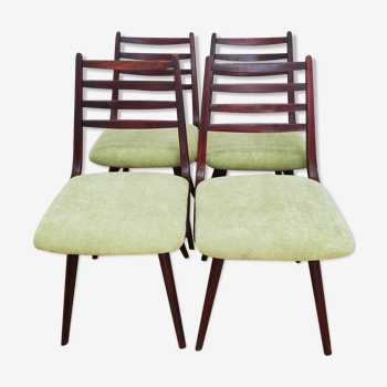 Set of Four Chairs, Jitona, Czechoslovakia, 1970s