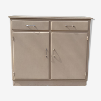 Buffet parisien couleur taupe