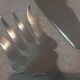 2-piece fish serving set, silver plated metal, goldsmith Ercuis LXV 29