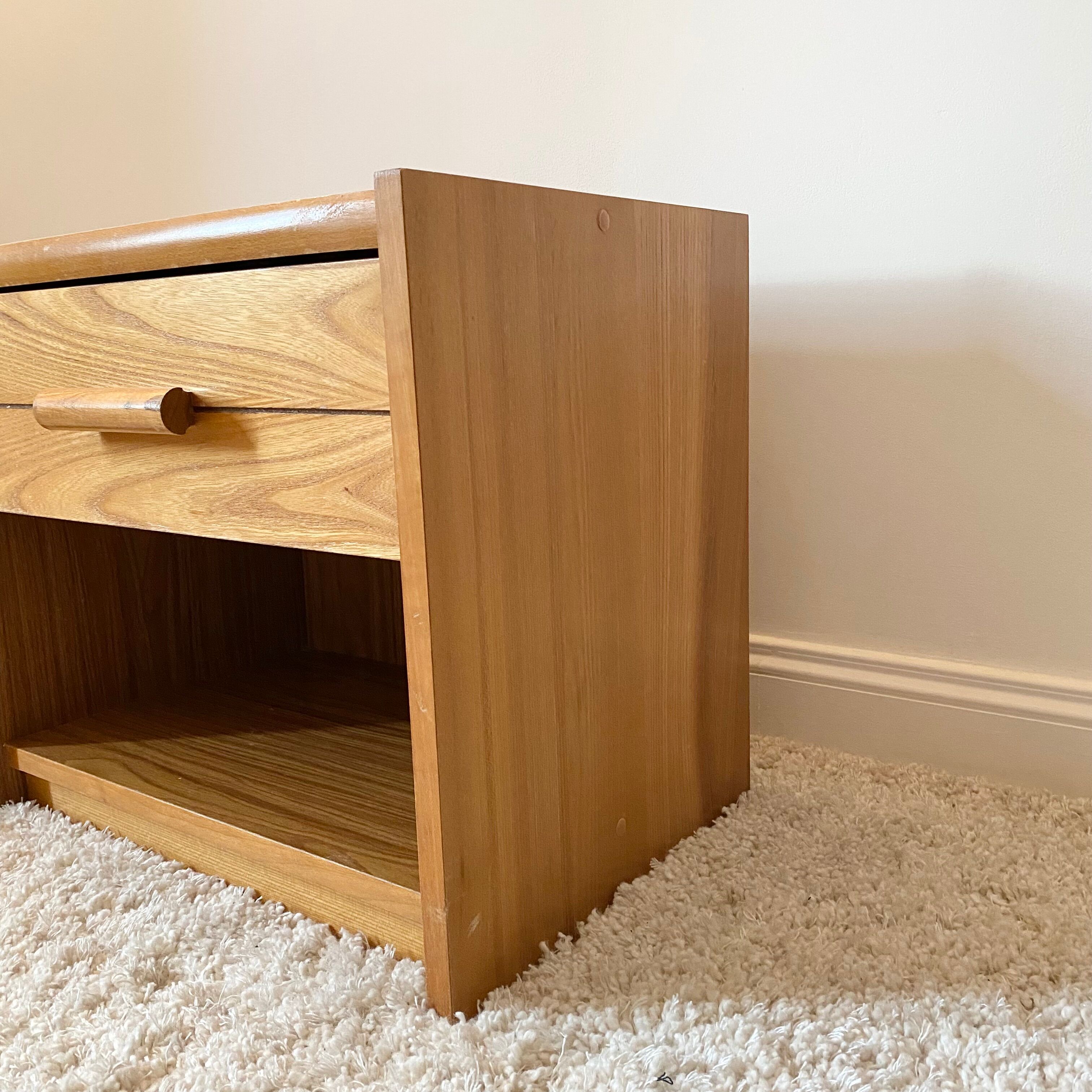 Vintage bedside table